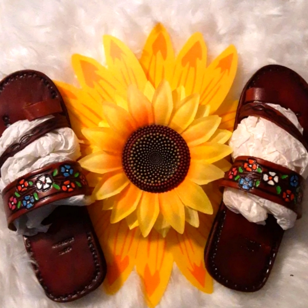 Brand New Mexican Leather Sandals
